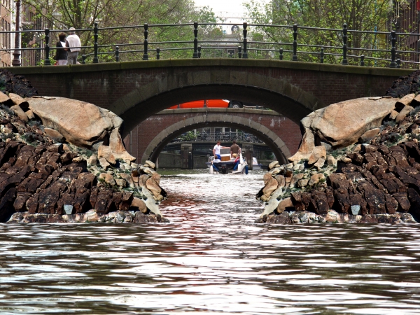 Creation of old bridge: Step 1